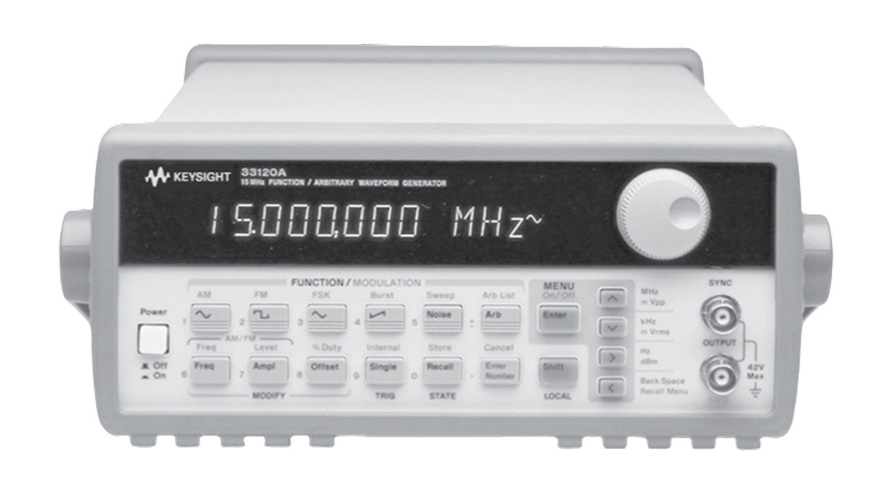 33120A Function / Arbitrary Waveform Generator, 15 MHz