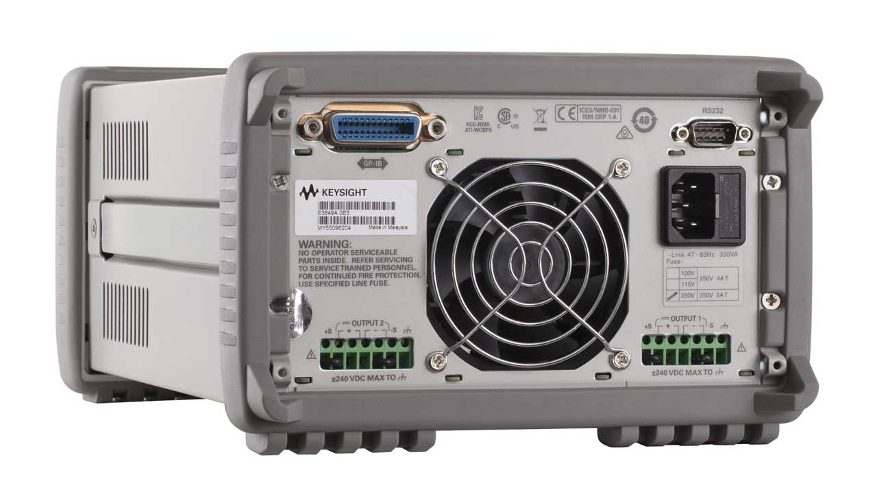 E3649A 100W Dual-Output Power Supply