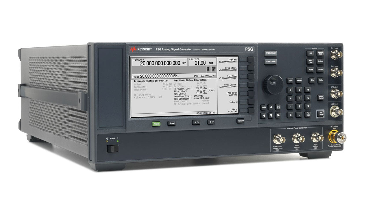 Keysight E8257D PSG Analog Signal Generator, 100 kHz to 67 GHz