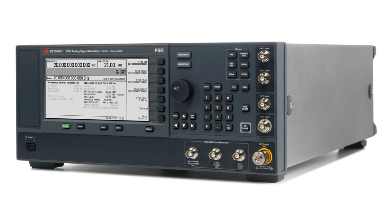 Keysight E8257D PSG Analog Signal Generator, 100 kHz to 67 GHz