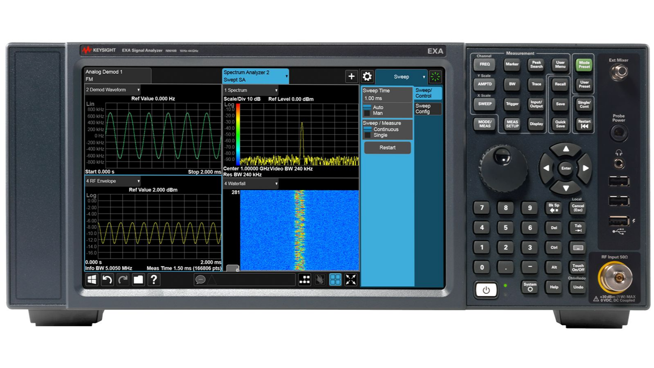 Keysight N9010B EXA Signal Analyzer, 10 Hz to 44 GHz