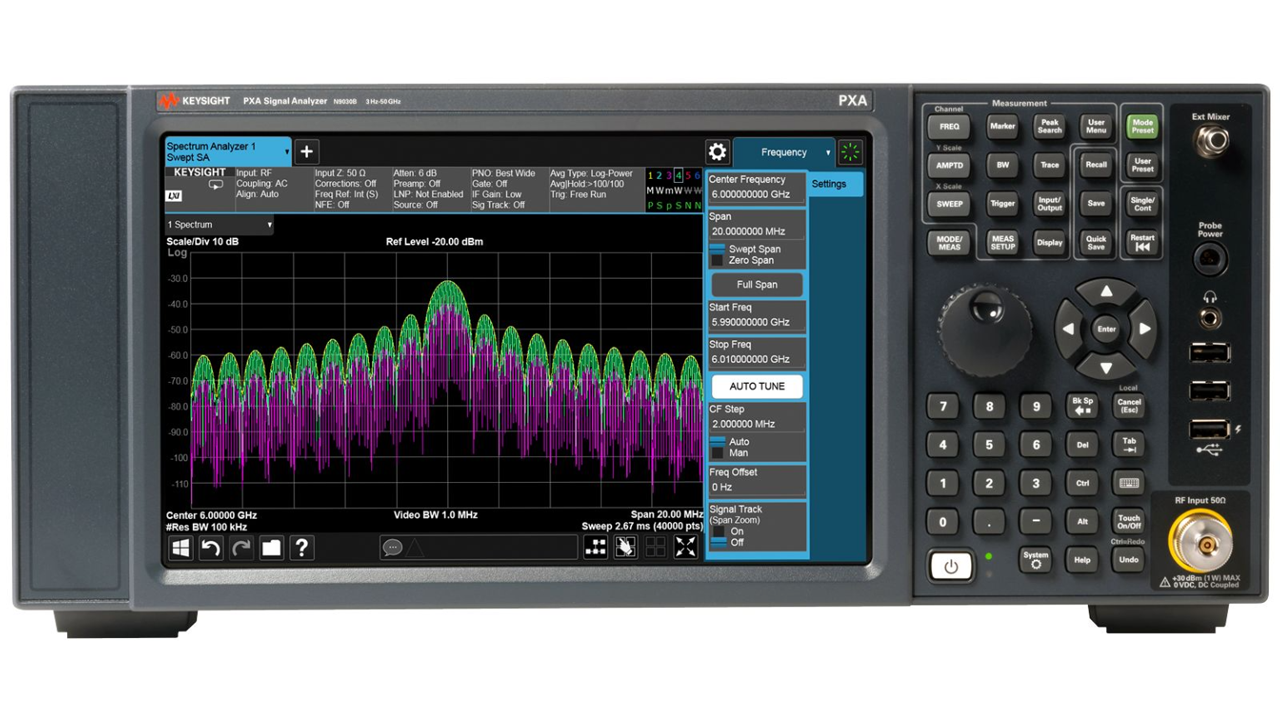 Keysight N9030B PXA Signal Analyzer, 2 Hz to 50 GHz