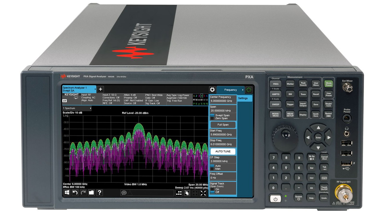 Keysight N9030B PXA Signal Analyzer, 2 Hz to 50 GHz