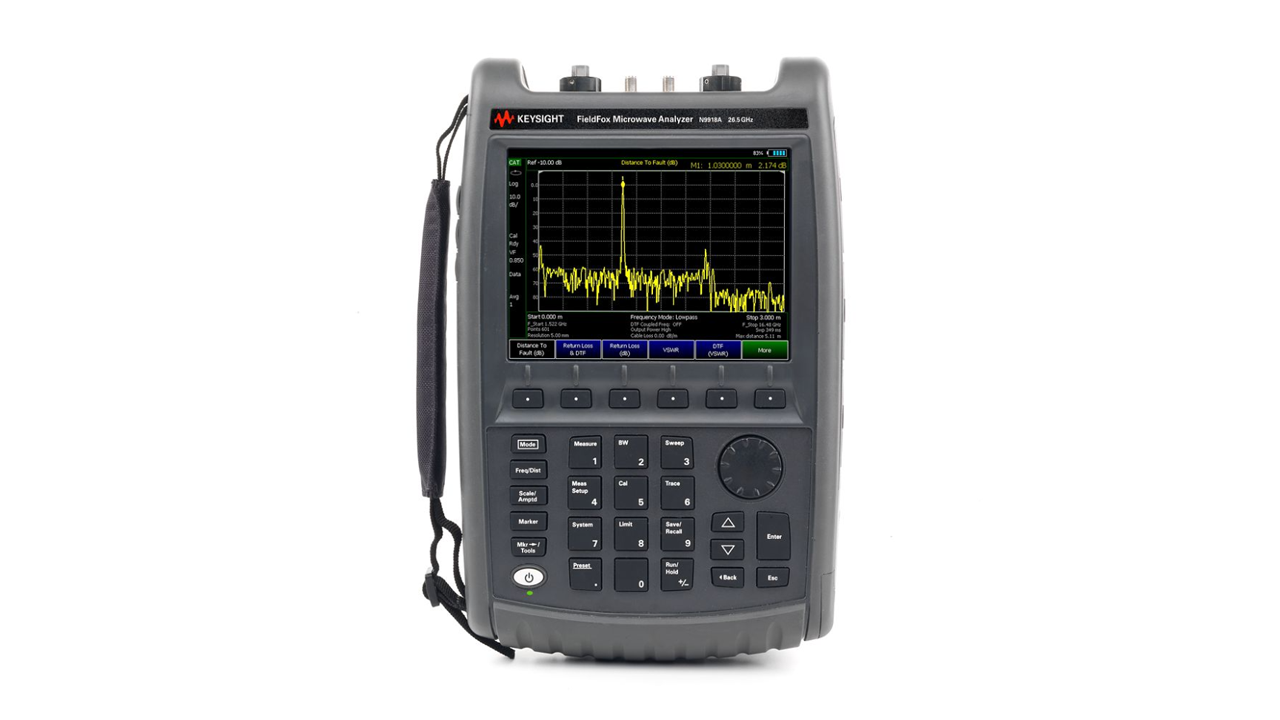 Keysight N991xA FieldFox Handheld Microwave Analyzer, 26.5 GHz-rental