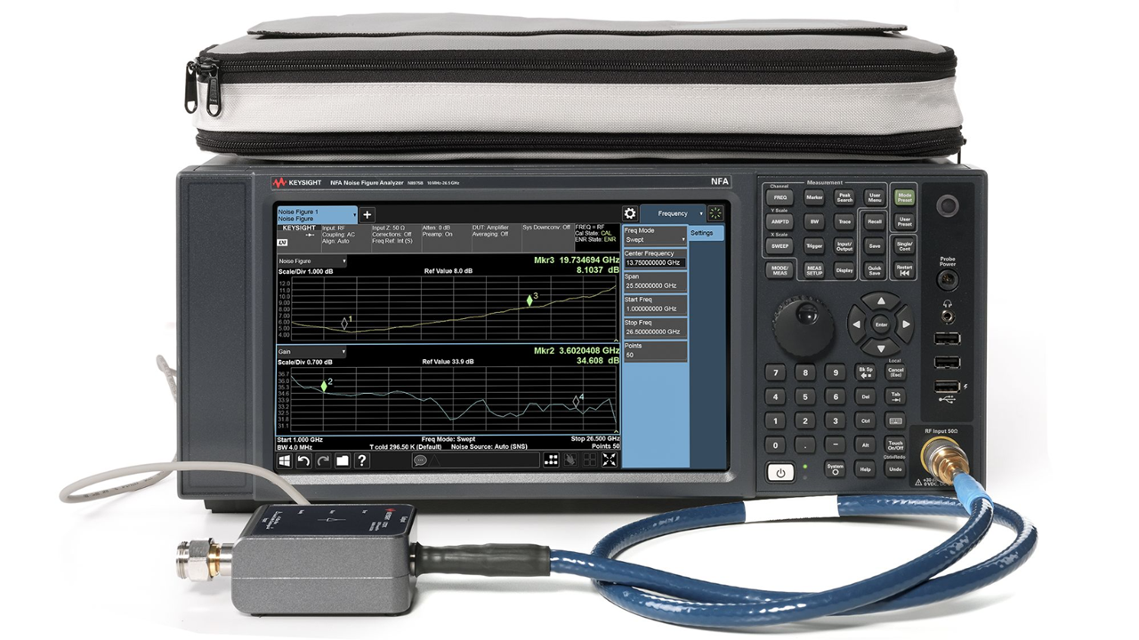 Keysight N8975B Noise Figure Analyzer, 10 MHz - 26.5 GHz, Multi-touch-Rental