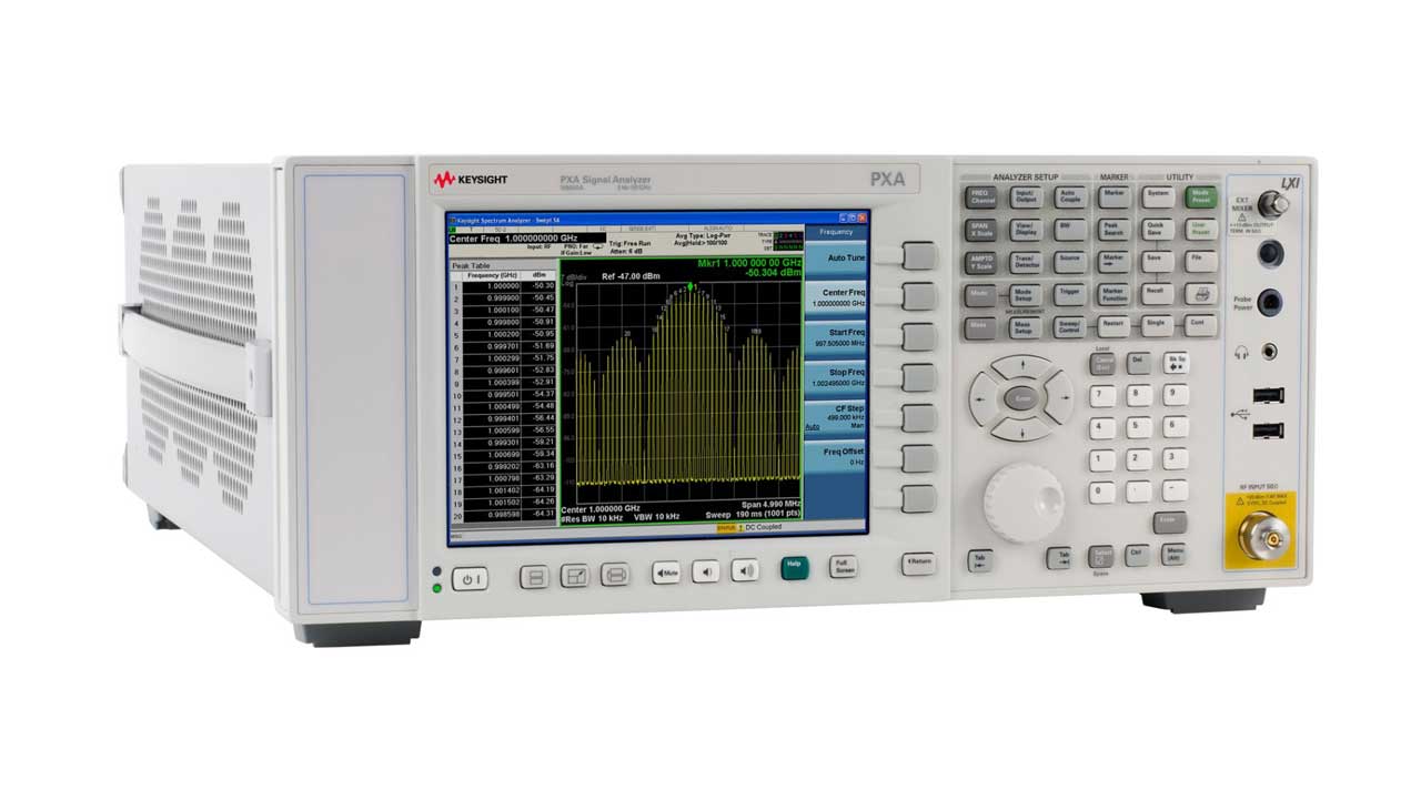 N9030A PXA Signal Analyzer, 3 Hz to 50 GHz