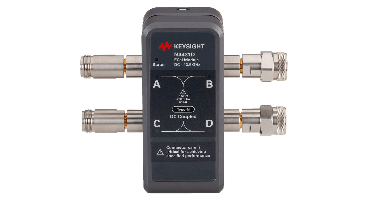 N443xD RF Electronic Calibration Module (ECal), DC to 26.5 GHz, 4-ports