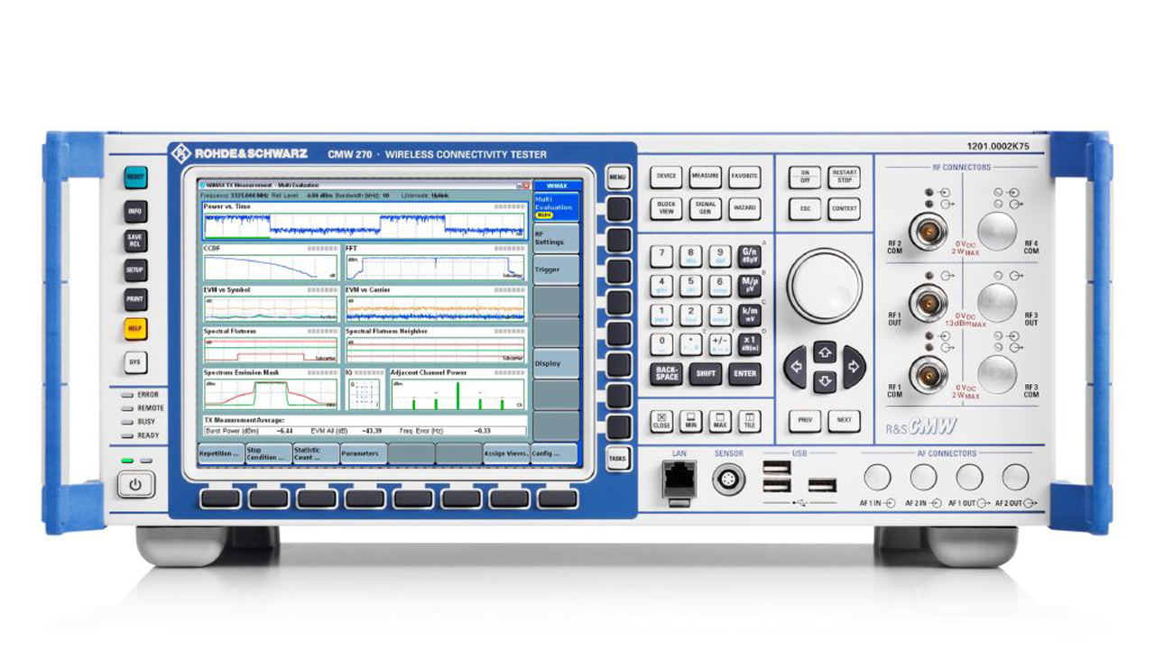 R&S®CMW270 wireless connectivity tester The expert for non-cellular technologies-Rental