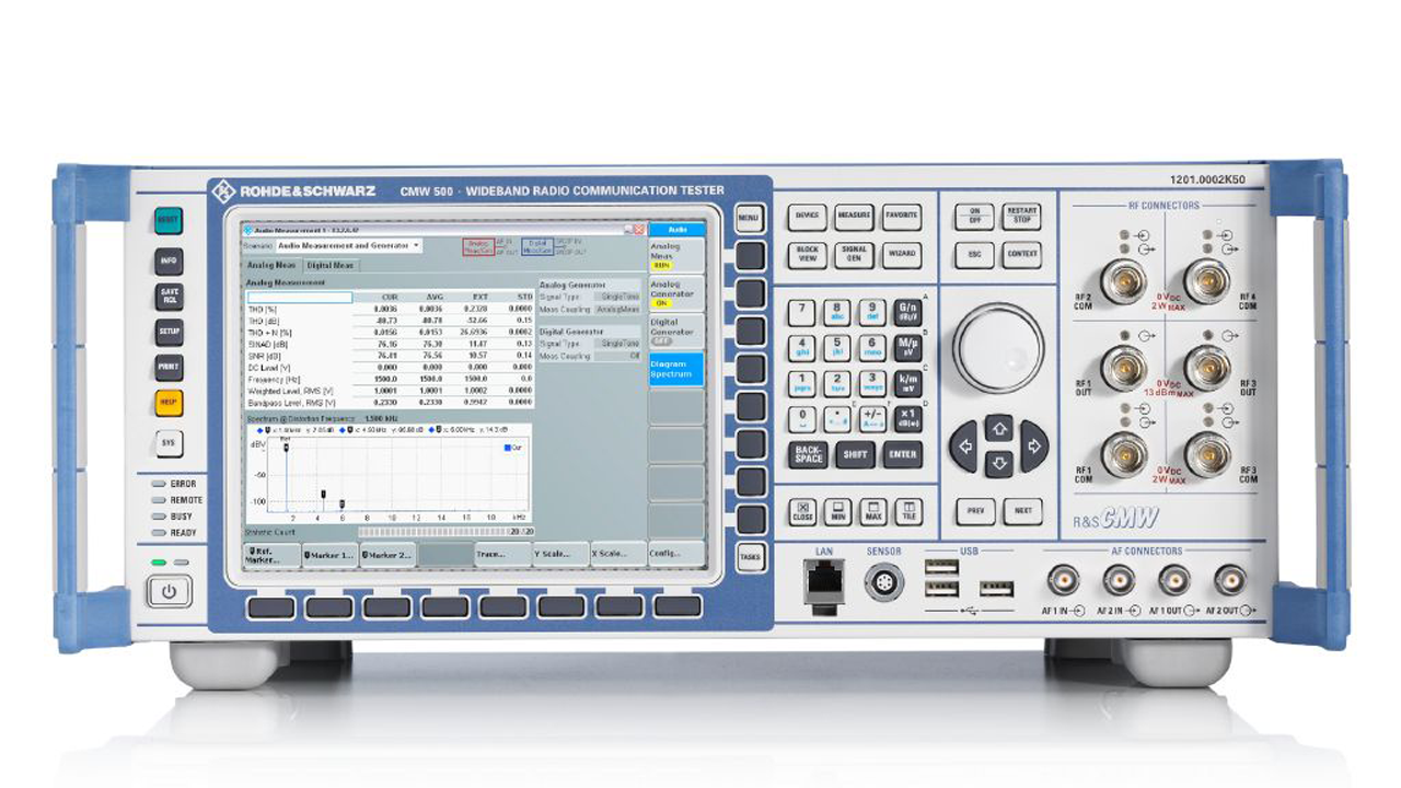 R&S®CMW500 wideband radio communication tester-Rental