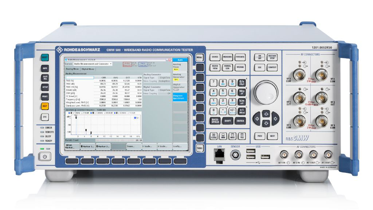 R&S®CMW500 wideband radio communication tester-Rental