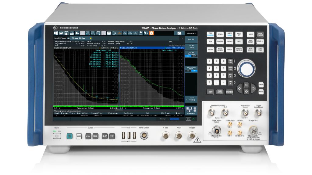 R&S FSWP8 Phase noise analyzer and VCO tester High‑end analysis of signal sources and components1 MHz to 8 GHz-rental